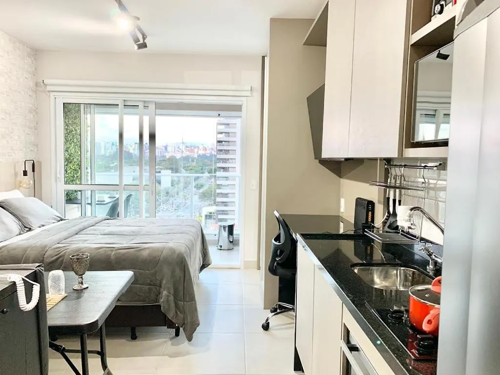 Apartmán Ap Luxo Prox Parque Ibirapuera E Expo Imigrantes Cd 904 São Paulo